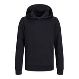 JACK & JONES Boy kapüşonlu kazak, tek renkli, kapüşonlu kazak, Junior, Siyah, 152