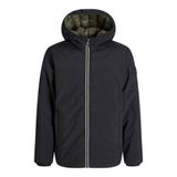 JACK & JONES Boy mevsimlik ceket Junior, Siyah, 140