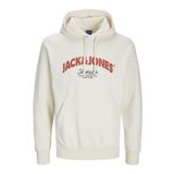 Jack Jones Bronx Arch Bıg Kapişonlu Erkek Sweat 12267584 Bej M