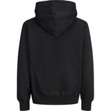 Jack & Jones Büyük Beden Gögüs Baskili Regular Fit Sweatshirt - Frederiksberg - 0 - Siyah - 5XL