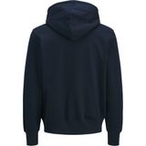 Jack & Jones Büyük Beden Gögüs Baskili Regular Fit Sweatshirt - Frederiksberg - 00 Lacivert - 5XL