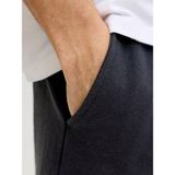 Jack & Jones Büyük Beden Penye Şort Jpstgordon Archıve Sweat Shorts Mıd Pls - 44 - Black