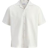 Jack & Jones Büyük Beden Resort Yaka Gömlek - Breeze - 00-Beyaz - 4XL