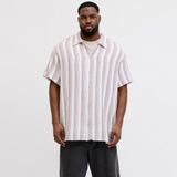 Jack & Jones Büyük Beden Resort Yaka Gömlek - Nantucket - 00-Kırmızı - 4XL