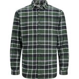 Jack & Jones Büyük Beden Yeşil Erkek Gömlek 12245376 - 2XL