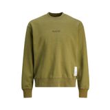 JACK & JONES CORE JCOPRJCT SWEAT CREW NECK AW23 Sweatshirt, XL, 12239268, Olive Branch, erkek