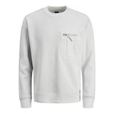 Jack & Jones Core Jcospace Pocket Sweat Mix Package Gri Erkek Sweatshirt
