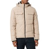 Jack & Jones Crockery Dolgulu Teknik Kapüşonlu Erkek Ceket