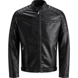 Jack & Jones Deri Ceket Jcorocky 12147218 - Koyu Siyah