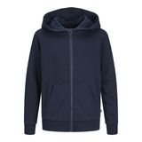 Jack & Jones Düz Erkek Çocuk Sweatshırt 12250532, Lacivert, 8 Yaş