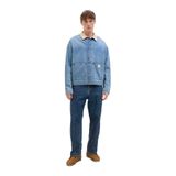 JACK & JONES Eddie 061 Loose Fit Jean Kot Pantolon, 30/30, 12278087, Blue Denim, Erkek