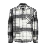 Jack & Jones Ekose Desenli Uzun Kollu Gömlek, XL, 12263249, cloud dancer, Erkek