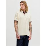 Jack & Jones Ekru Erkek Polo T-Shirt 12136668 Jjepaulos Polo Ss Noos - 2XL