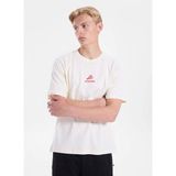 Jack & Jones Ekru Erkek Regular Fit Nakışlı T-Shirt 12307781 Jorwıldlıfe Tee Crew BSS26 - Krem - XL