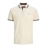 Jack & Jones Ekru Polo T-Shirt Jjepaulos Ss Noos, S, 12136668, Antique White, Erkek