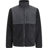 Jack Jones Emarvın Fleece Erkek Polar Ceket 12235864 - 2XL - Siyah