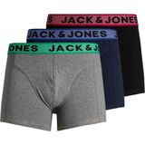 Jack & Jones Erkek 3 Lü Boxer 12198233 - M - Siyah