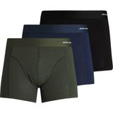 Jack & Jones Erkek 3'lü Boxer (12198852-FN) - 2XL - Yeşil