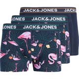 Jack & Jones Erkek 3'lü Boxer (12295173-NB) - Lacivert - M