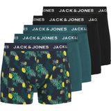 Jack & Jones Erkek 5'li Boxer Paketi - Jake - 0 - Siyah - M