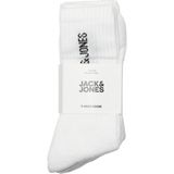 Jack & Jones Erkek 9'lu Logo Detayli Çorap Paketi - Regen - Standart - 00-Beyaz