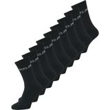 Jack & Jones Erkek 9'lu Logo Detayli Çorap Paketi - Regen - Standart - 001-Siyah