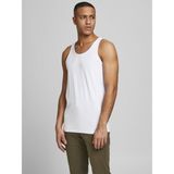 Jack & Jones Erkek Basic Atlet 12074787 - XXL - Beyaz
