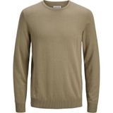 Jack & Jones Erkek Bej Ince Triko Kazak - 12208364 - L