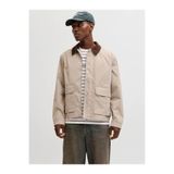 Jack & Jones Erkek Bej Jorcatskılls Barn Jacket Sn Ceket 12291660-Crockery
