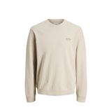 Jack & Jones Erkek Bej Sweatshirt M Beden JJEARCHIVE GRAPHIC SWEAT Modeli