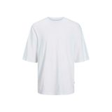 Jack & Jones Erkek Beyaz Jjecharge Tee O-neck Noos T-shirt 12259975-White
