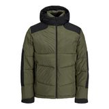 JACK & JONES Erkek Beyzbol Ceketi JORCOLLEGE WOOL BLEND BOMBER NOOS, Crockery, L