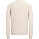 Jack & Jones Erkek Bisiklet Yaka Triko Kazak - Emil - 0019-Bej - XL