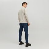 Jack & Jones Erkek Bisiklet Yaka Triko Kazak - Emil - 0019-Bej