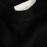 Jack & Jones Erkek Bisiklet Yaka Triko Kazak - Milano - 000-Siyah