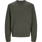 Jack & Jones Erkek Bisiklet Yaka Triko Kazak - Milano - 02Y-Yeşil - 2XL