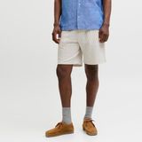 Jack & Jones Erkek Bol Kalip Sweat Sort - Karl - 2XL - 0-Beyaz