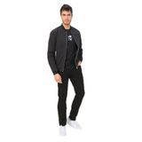 Jack & Jones Erkek Bomber Ceket, Jjerush Noos, Siyah, S Beden