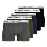 Jack & Jones Erkek Boxer 5'li paket, S
