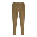 JACK & JONES Erkek Chino pantolon konik Chino pantolon, Elmwood, 33W / 30L