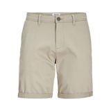 JACK & JONES Erkek Chino Şort Normal Kesim Chino Şort, Crockery, M
