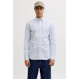 Jack & Jones Erkek Çizgili Oxford Kumas Pamuk Gömlek - Harvey
