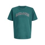 Jack & Jones Erkek Çocuk Baskılı Koyu Mavi T-Shirt, 5003293526