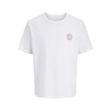 Jack & Jones Erkek Çocuk Baskılı T-Shirt, 16 YAŞ, 5003340929, Beyaz, Erkek Çocuk