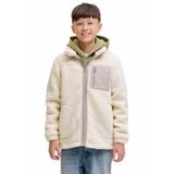 Jack & Jones Erkek Çocuk Bej Ceket 16 Yaş JJESOHO TEDDY JACKET SN J Modeli