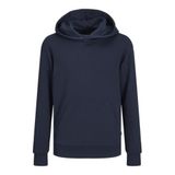 JACK & JONES erkek çocuk BRADLEY SWEAT HOOD Junior Sweatshirt, lacivert blazer, 176