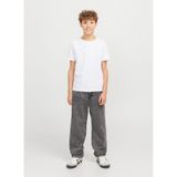 Jack & Jones Erkek Çocuk Denim Pantolon, Normal Bel, Rahat Kalıp, Gri, 12 Yaş