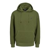 JACK & JONES Erkek Çocuk JCOSTRUCTURED SWEAT HOOD SMU Jeans, Yağ Yeşili M
