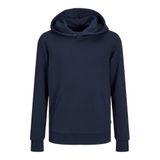 JACK & JONES erkek çocuk Jjebradley Sweat Hood Noos Jnr Sweatshirt, Blazer lacivert, 164