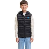 Jack & Jones Erkek Çocuk Şişme Yelek, Siyah, 8 Yaş